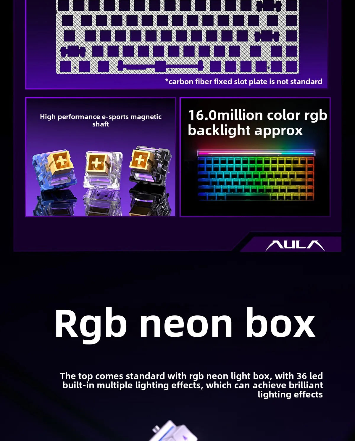 Mechanical Keyboard With RGB For Fast Gaming Performance