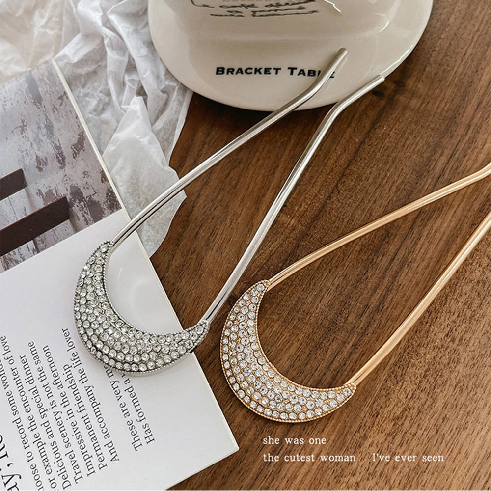 Korean Pearl Hairpins for Elegant Bun Styling - Smarsty