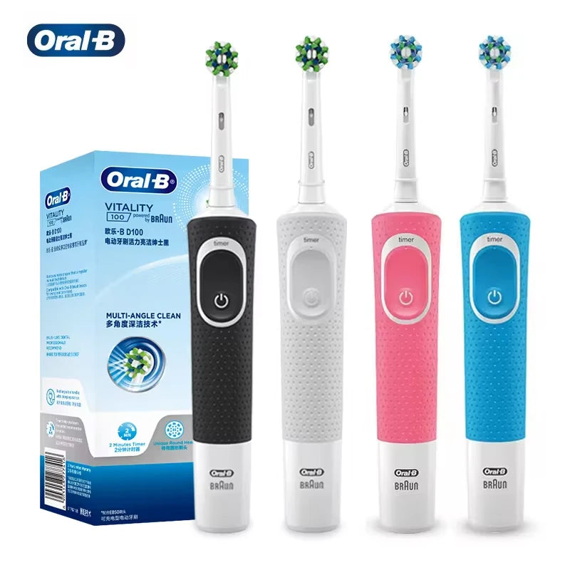 Oral B D100 Electric Toothbrush for Deep Cleaning - Smarsty