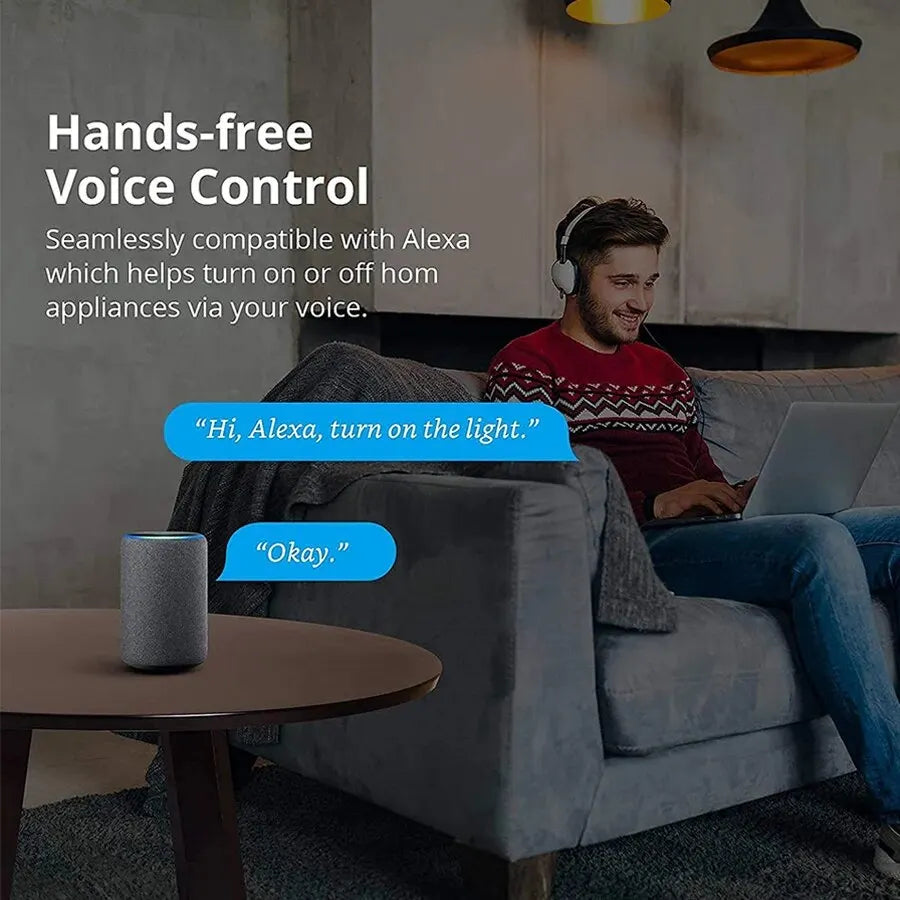 Tuya WiFi Mini Smart Switch Module for Voice Control - Smarsty