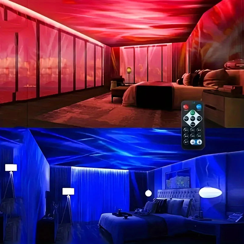 USB LED Starry Sky Projector Night Light with Remote - Smarsty