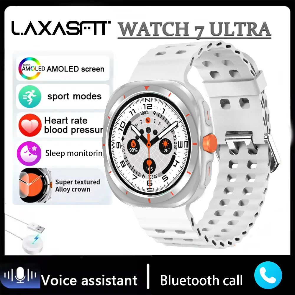 LAXASFIT GT7 Ultra Smart Watch for Fitness Tracking - Smarsty