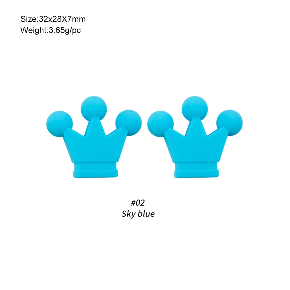 10pcs Silicone Bowknot Beads for DIY Jewelry Making - Smarsty