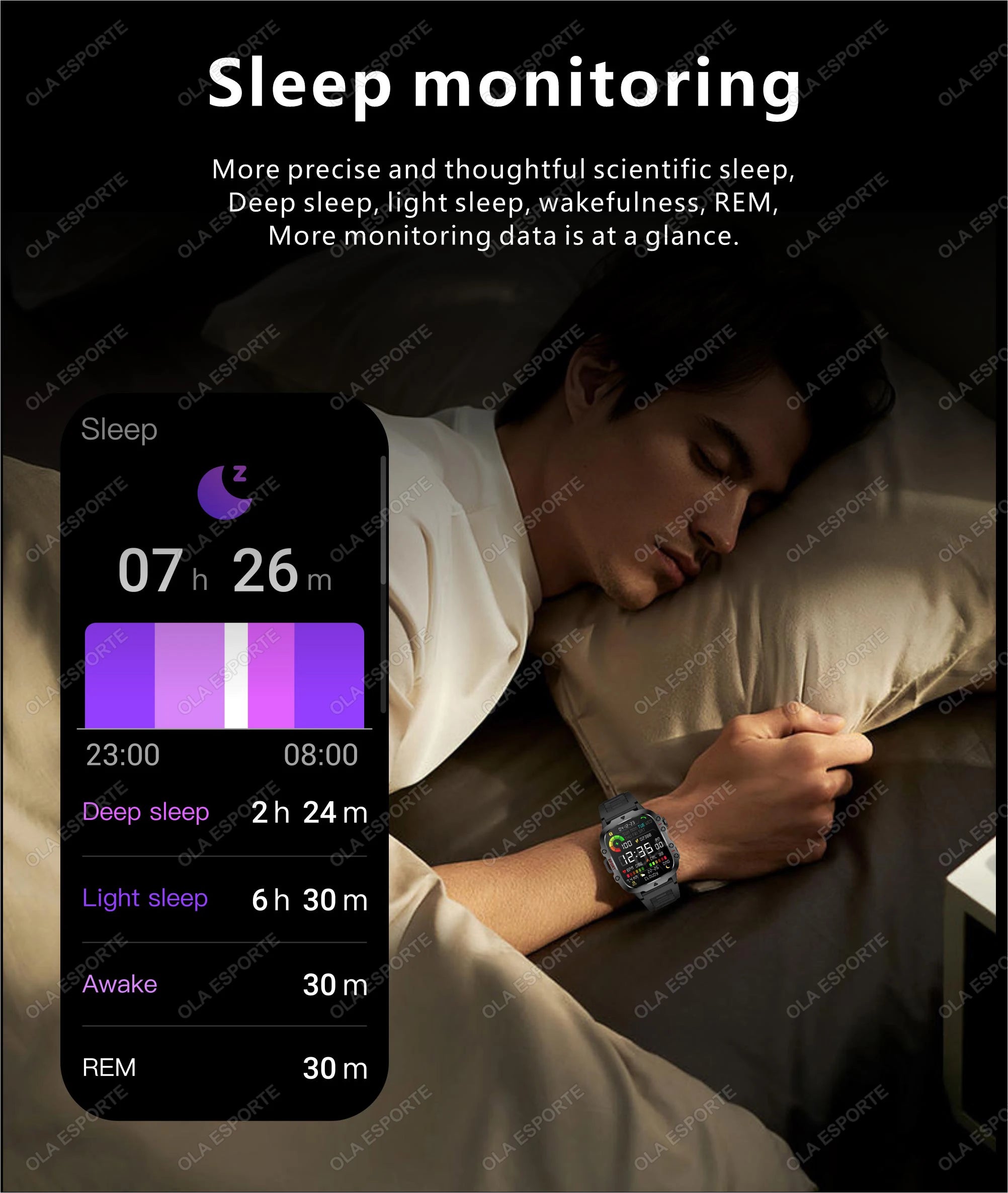 Xiaomi Military Smart Watch for Men with Health Monitor - Smarsty
