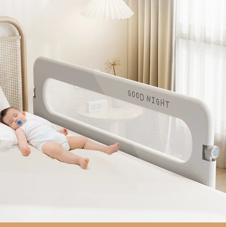 Adjustable Baby Bed Rail Safety Guard For Crib And Bed - Smarsty