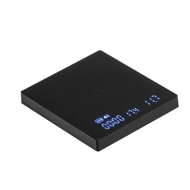 TIMEMORE Store Black Mirror Mini New Espresso Coffee Food Kitchen Scale With Time USB Light Weight Digital Scale by Smarsty