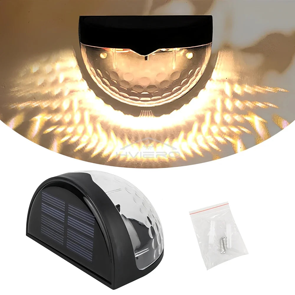 LED Solar Waterproof Fence Lamp for Garden Pathway - Smarsty