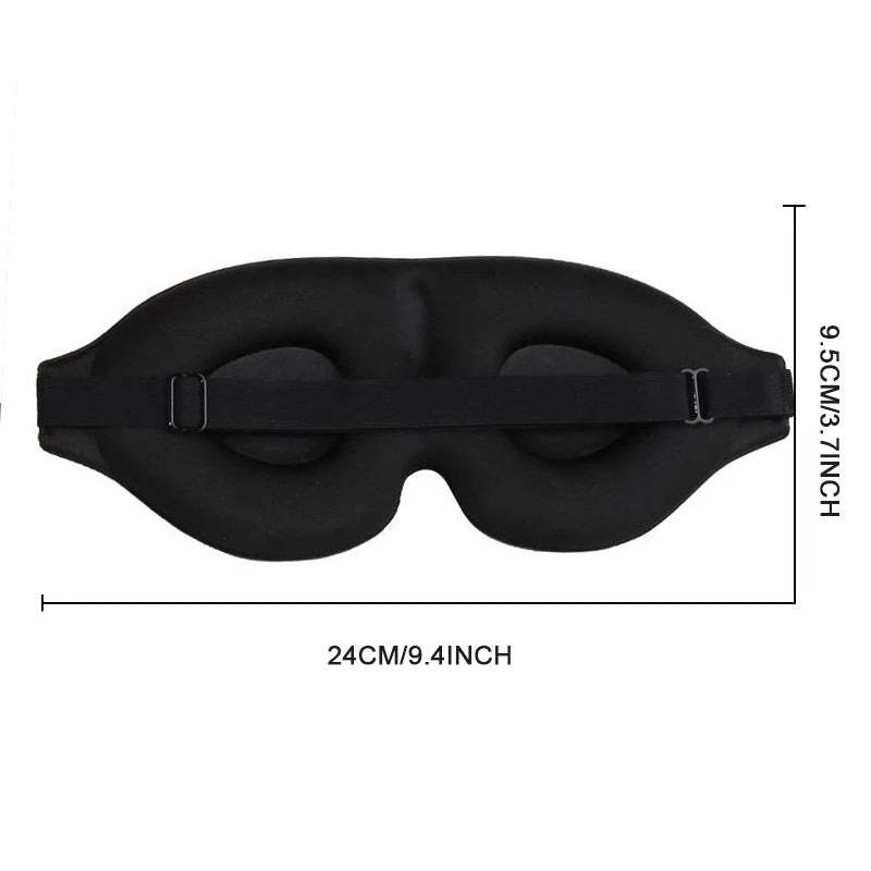3D Adjustable Eye Mask for Comfortable Light Blocking - Smarsty