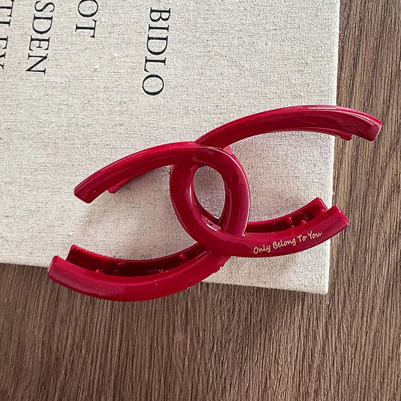 Large Gold Label Shark Clip Hair Claw Secure Updo For Women - Smarsty