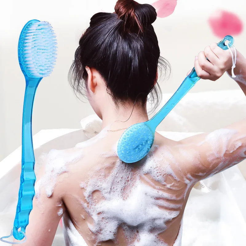Long Handle Soft Bath Brush for Effective Back Scrubbing - Smarsty