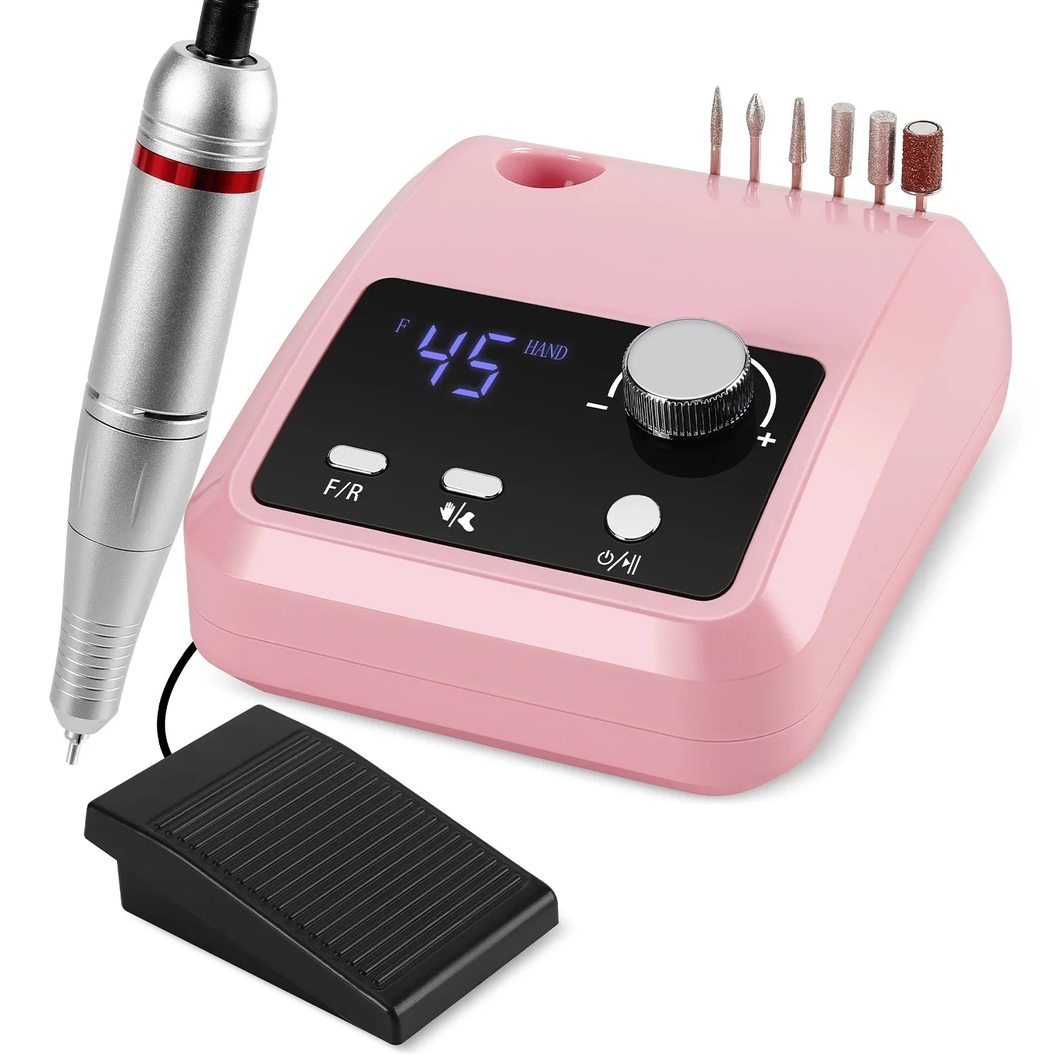 45000 RPM Electric Nail Drill With HD Display - Smarsty