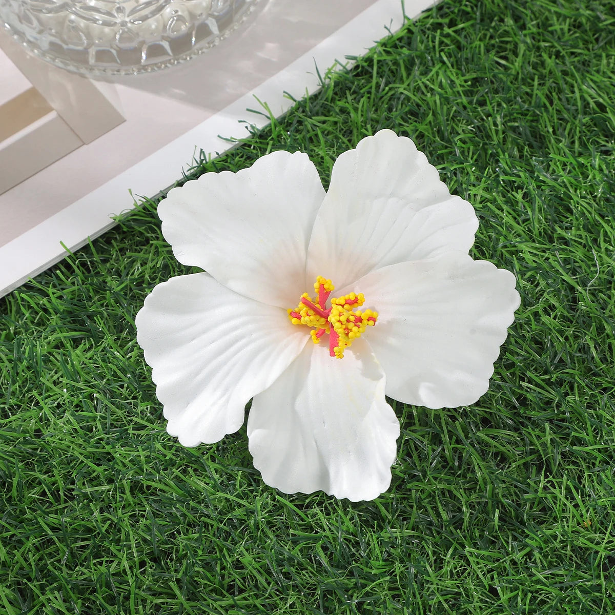 Bohemian Orchid Flower Hair Clips for Weddings - Smarsty