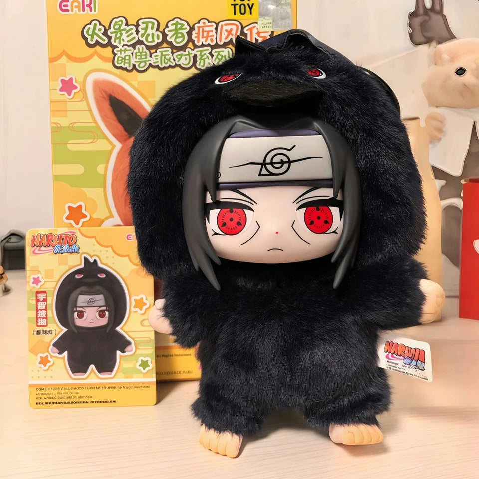 EAKI Naruto Blind Box Shippuden Party Series Uzumaki Stuffed Plush Figure Bag Pendant Ornament Doll Toy Collection Birthday Gift - Smarsty