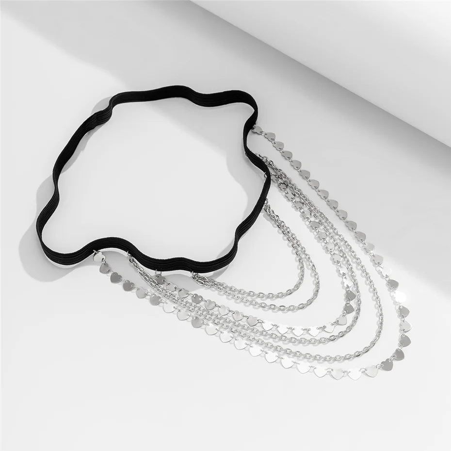Boho Chic Elastic Band Leg Chain Body Jewelry - Smarsty