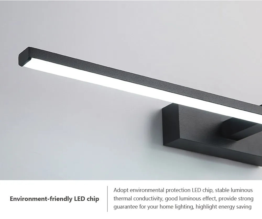 Modern Waterproof LED Mirror Lights for Bathroom Use - Smarsty