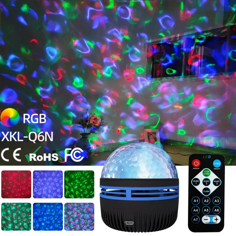 LED Starry Night Light with Remote Control for Magical Atmosphere - Smarsty