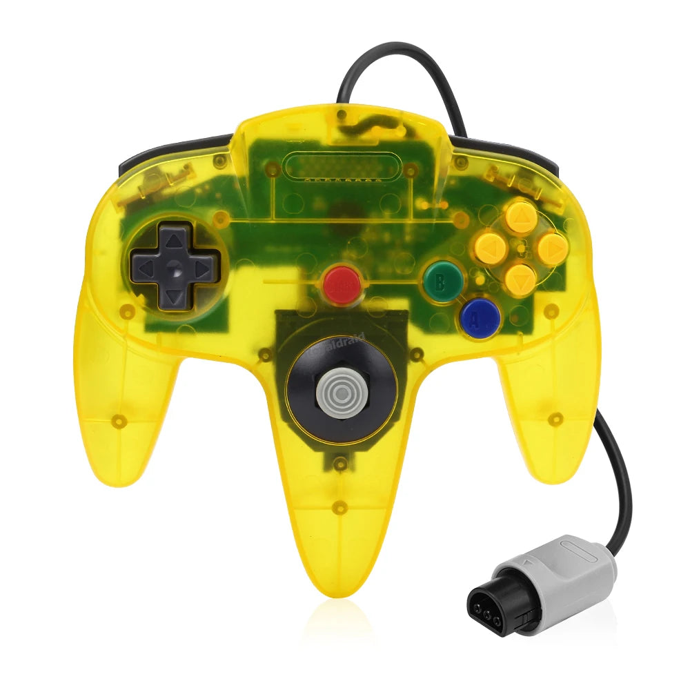 N64 Classic Wired Gamepad Controller With 8 Color Options - Smarsty