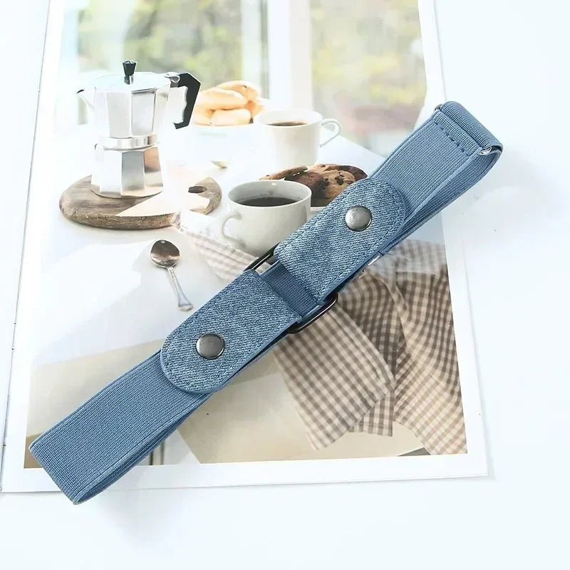 Adjustable Elastic Waistband Belt Buckle-Free Comfortable Fit - Smarsty