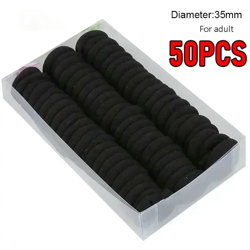 200 Pack Elastic Hair Bands For Women No Damage Soft - Smarsty