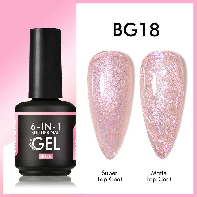 Chunshu 6 In 1 Builder UV Gel Polish 15ML - Smarsty