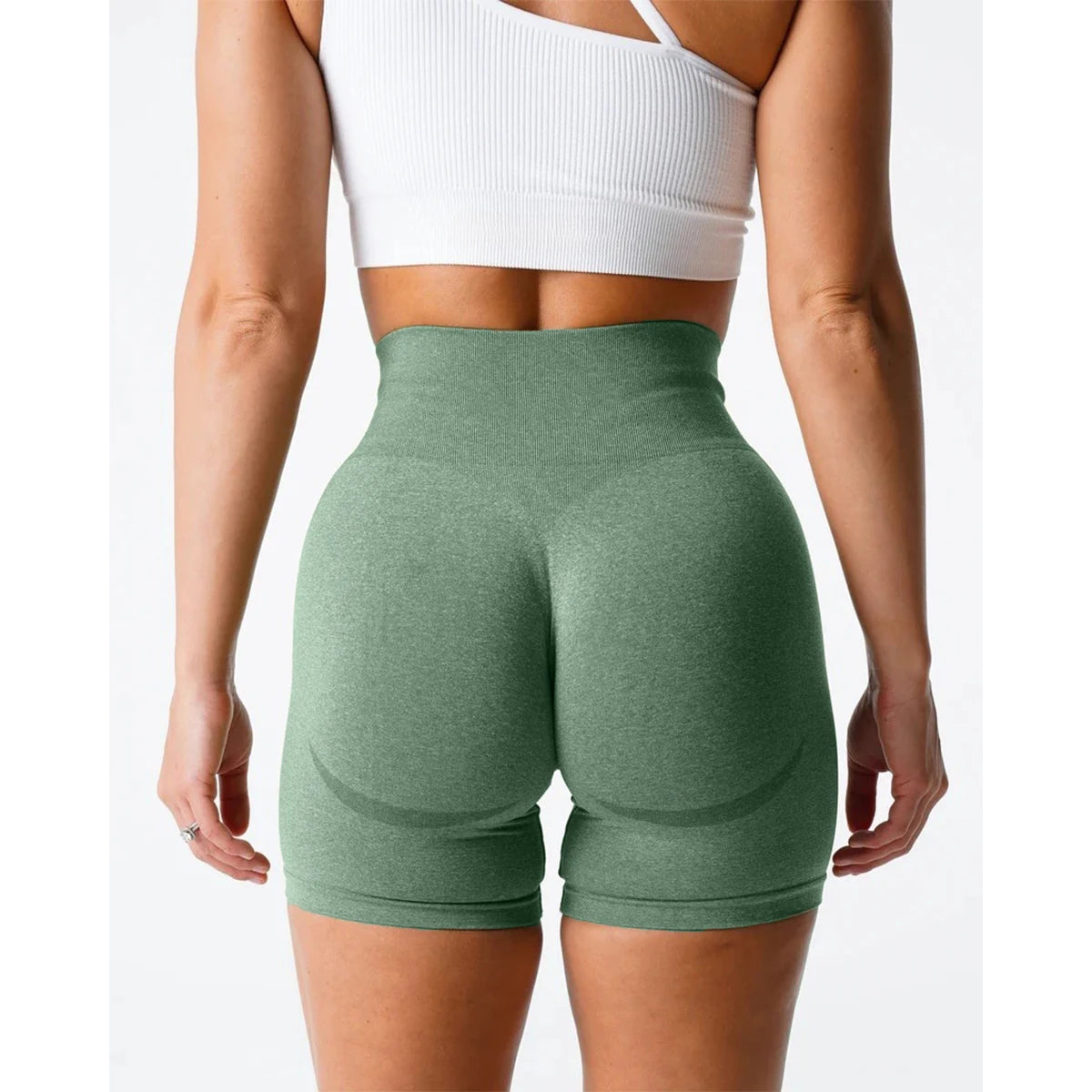 TKITK Seamless Shorts Women Workout Shorts Fitness Sports Short Gym Yoga Shorts Yoga pants leggings cycling shark pants - Smarsty