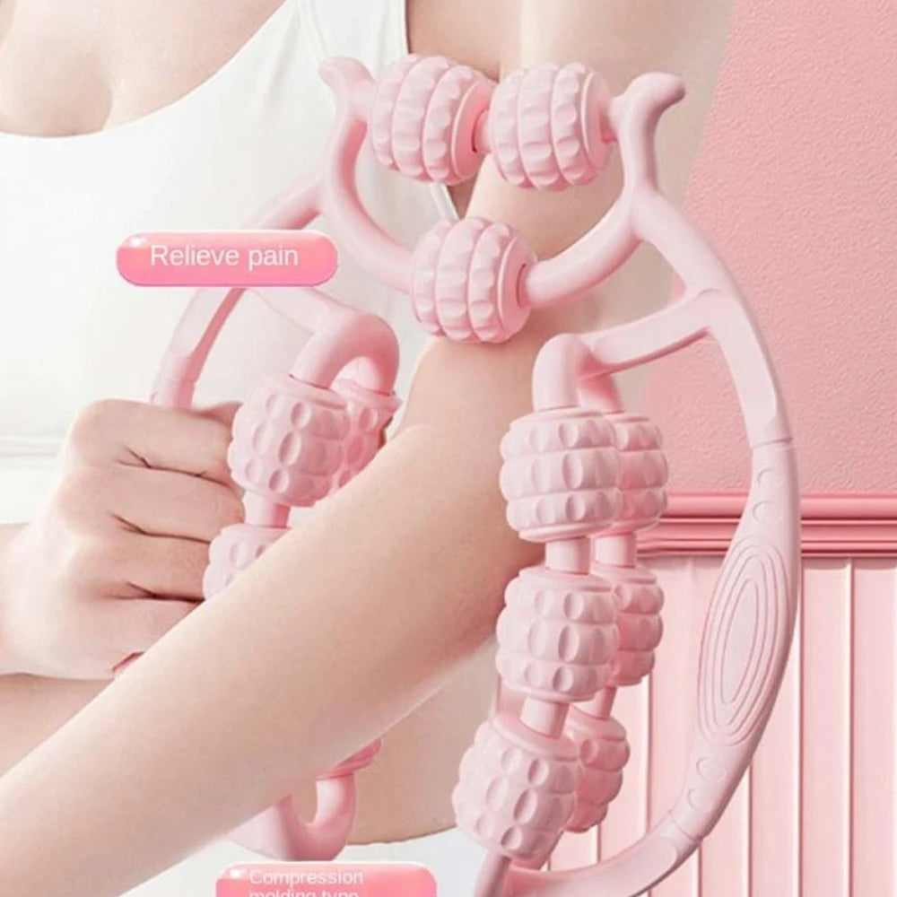 Portable Round Massager Roller for Targeted Cellulite Relief - Smarsty