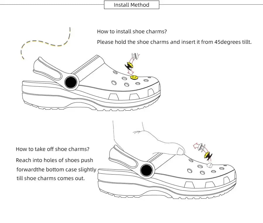 Shoe Charms for DIY Colored Diamond Crystal Shoe Buckle Decoration for Shoe Charm Accessories Kids Party Gift Shoes Decorations - Smarsty