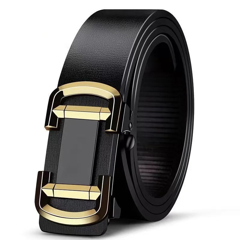 Luxury Genuine Leather Belt for Men with Automatic Buckle - Smarsty