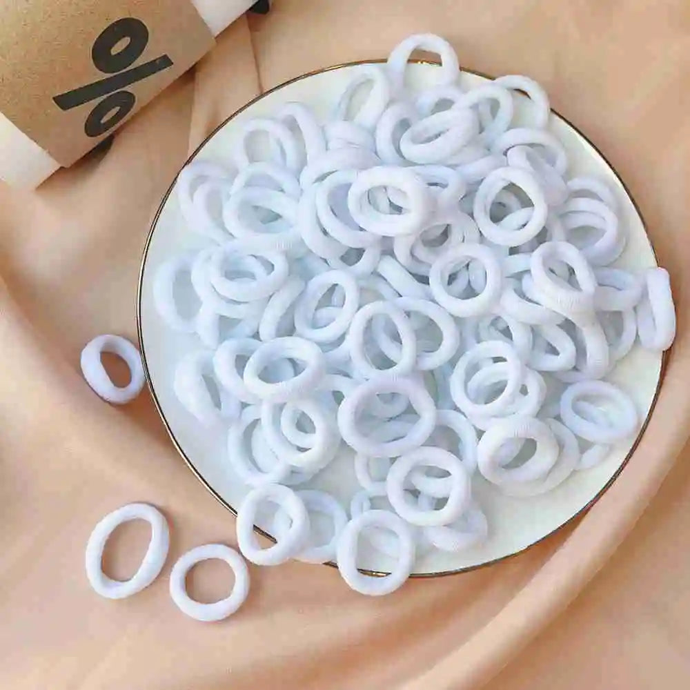 Kids Plush Hair Bands 20 Pack Soft Scrunchies For Children - Smarsty
