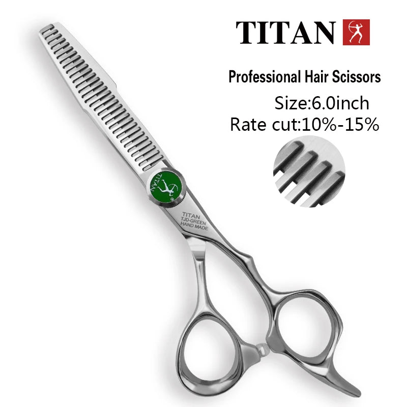 Titan 6 Inch Professional Hairdressing Scissors for Precision Cutting - Smarsty