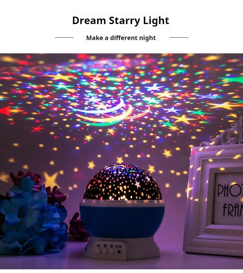 Starry Sky Projector Night Light for Baby Nursery - Smarsty