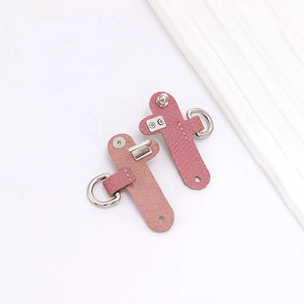 Handbag Transformation Accessories for Longchamp Mini Bag Strap Punch-free Genuine Leather Shoulder Strap Conversion Hang Buckle