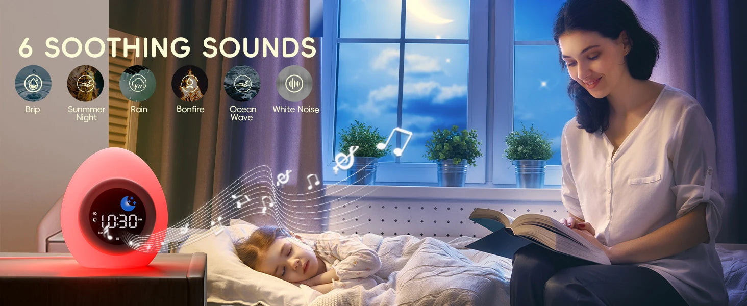 Puppy-Shaped Kids Alarm Clock with Night Light - Smarsty
