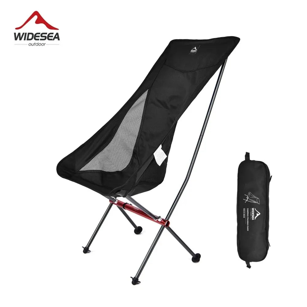 Widesea Camping Fishing Folding Chair Tourist Beach Chaise Longue Chair for Relaxing Foldable Leisure Travel Furniture Picnic by Smarsty