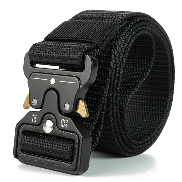 Tactical Canvas Belt Mens Military Outdoor Waistband - Smarsty