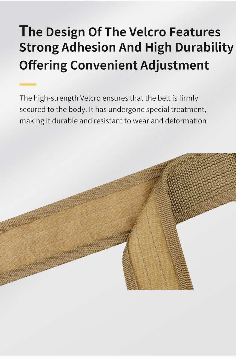 Quick Release Tactical Belt for Men Durable Outdoor Combat Belt - Smarsty