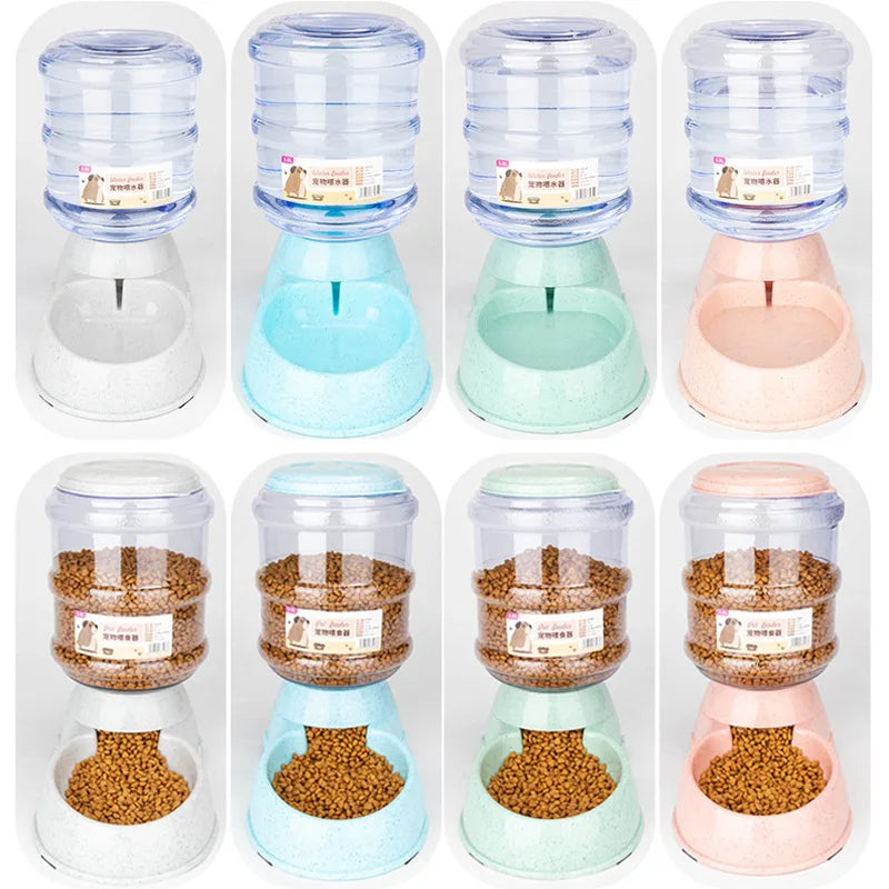 Large Capacity Automatic Pet Feeder and Water Dispenser - Smarsty