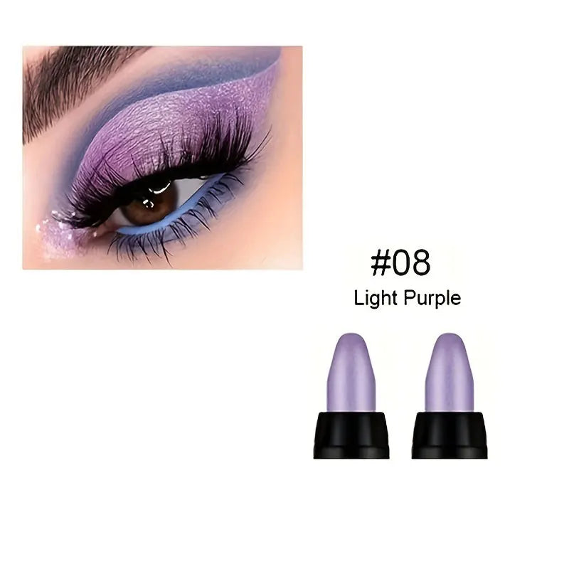 16 Colors Waterproof Pearlescent Eyeliner for Long-Lasting Makeup - Smarsty