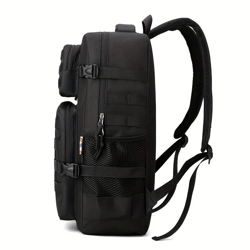 Tactical Backpacks Men's Camouflage Backpack, Hiking And Camping Backpack, LargeCapacity Multi-layer Outdoor Sports Backpack - Smarsty