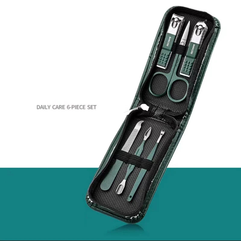 High-End 6-Piece Nail Scissors Set for Men and Women - Smarsty