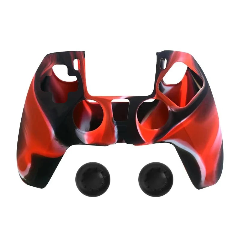 Camo Silicone Skin Cover For PS5 Controller Protection - Smarsty