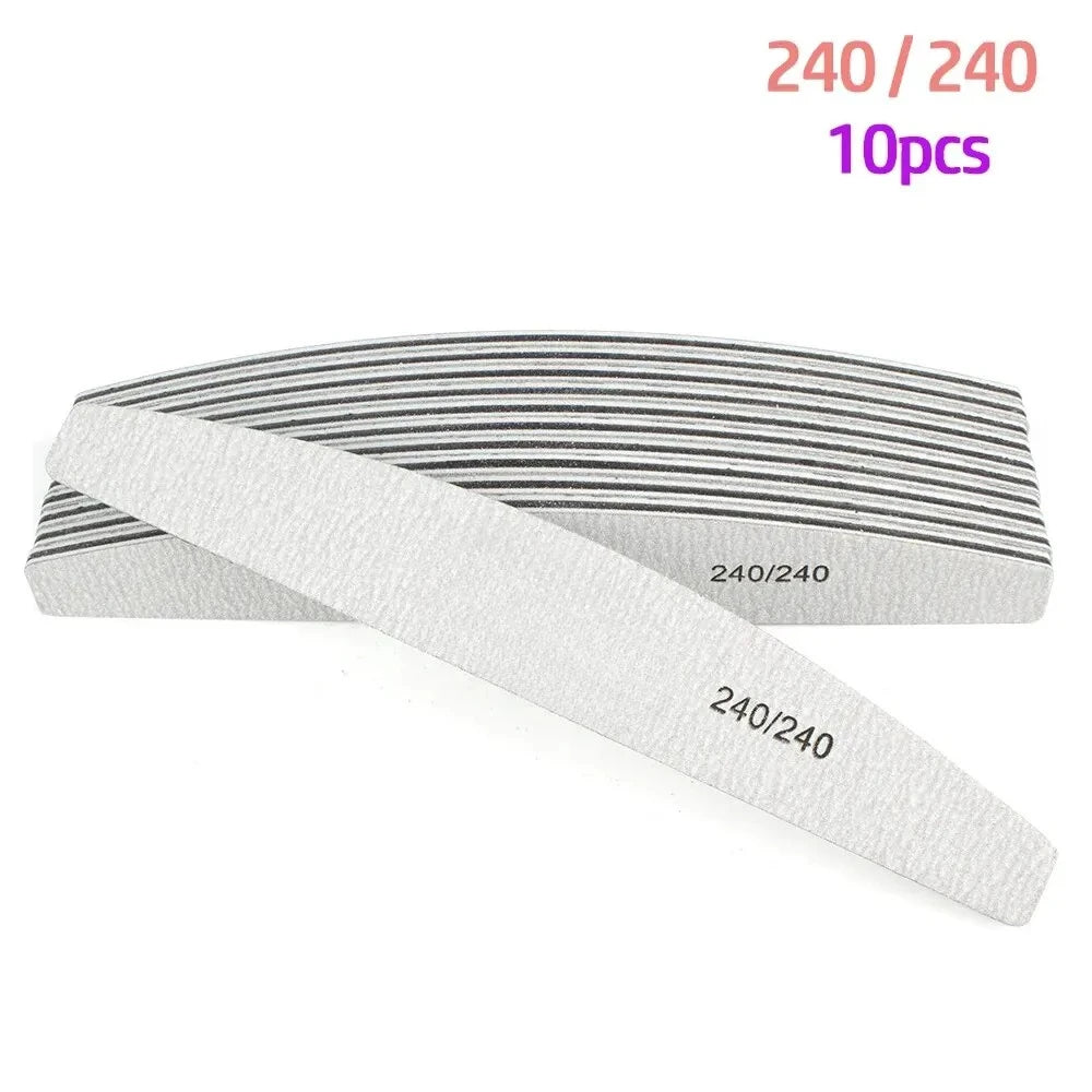 Double Sided Nail File Buffer Set for Perfect Manicure - Smarsty