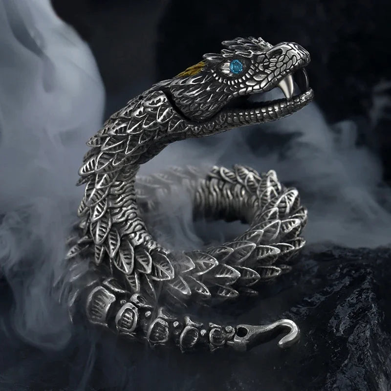 Tibetan Dragon Bracelet for Men and Women Lucky Amulet - Smarsty