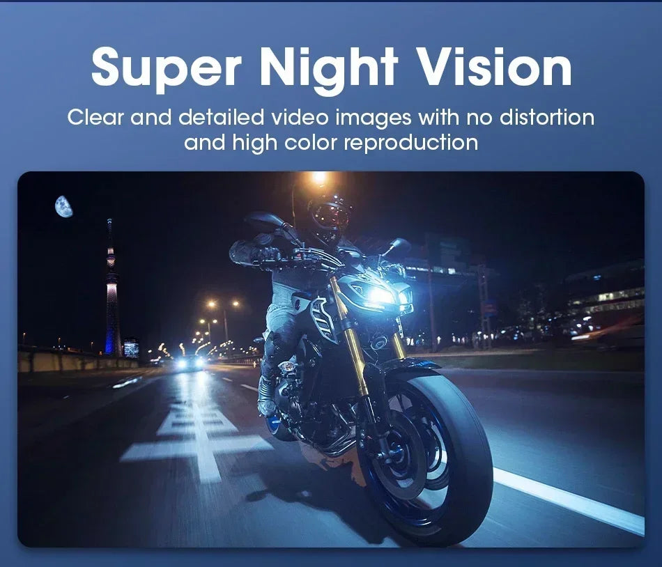 7 Inch Motorcycle GPS Navigation With Wireless CarPlay IP67 - Smarsty