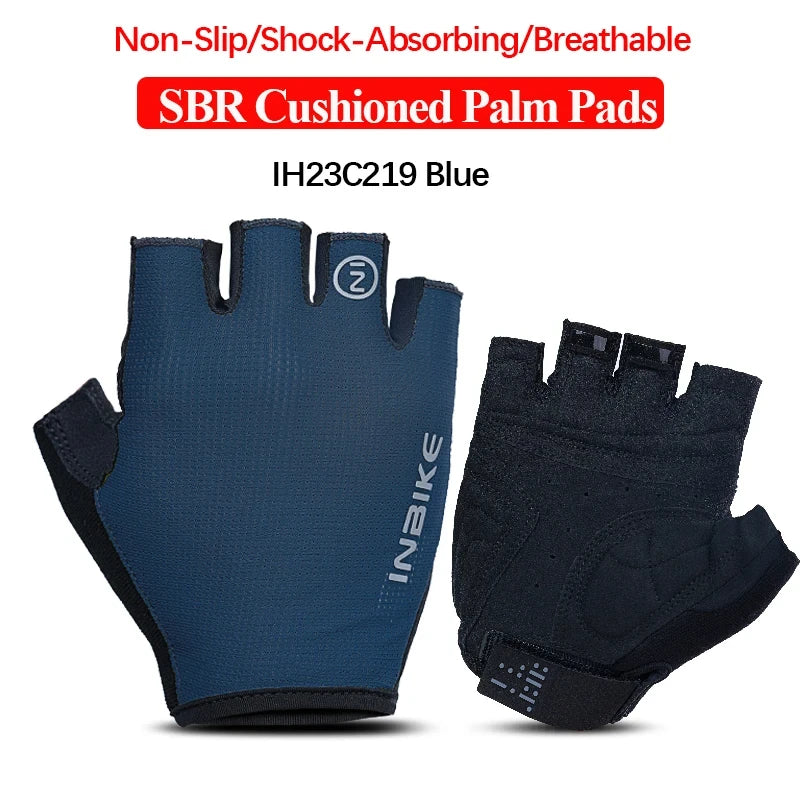 INBIKE Shockproof Gel Cycling Gloves Half Finger - Smarsty
