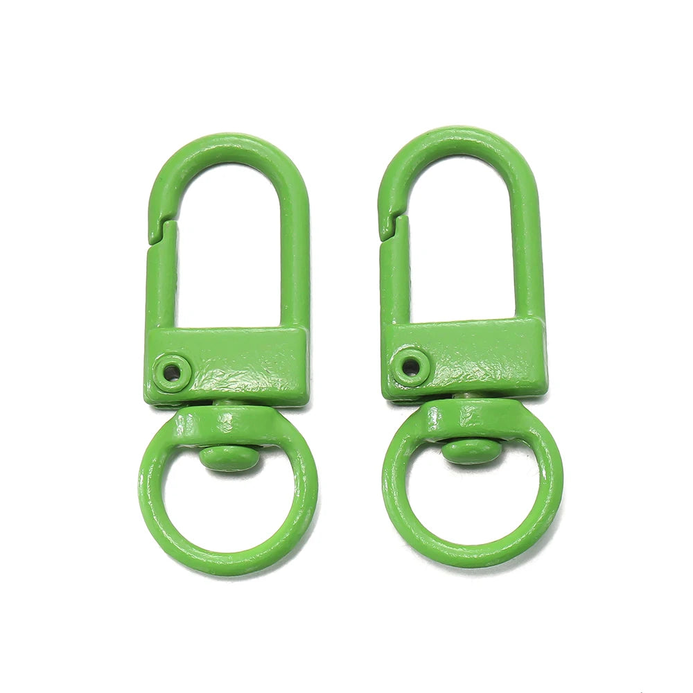 Colorful Alloy Snap Lobster Clasp Keychain Hooks Set - Smarsty