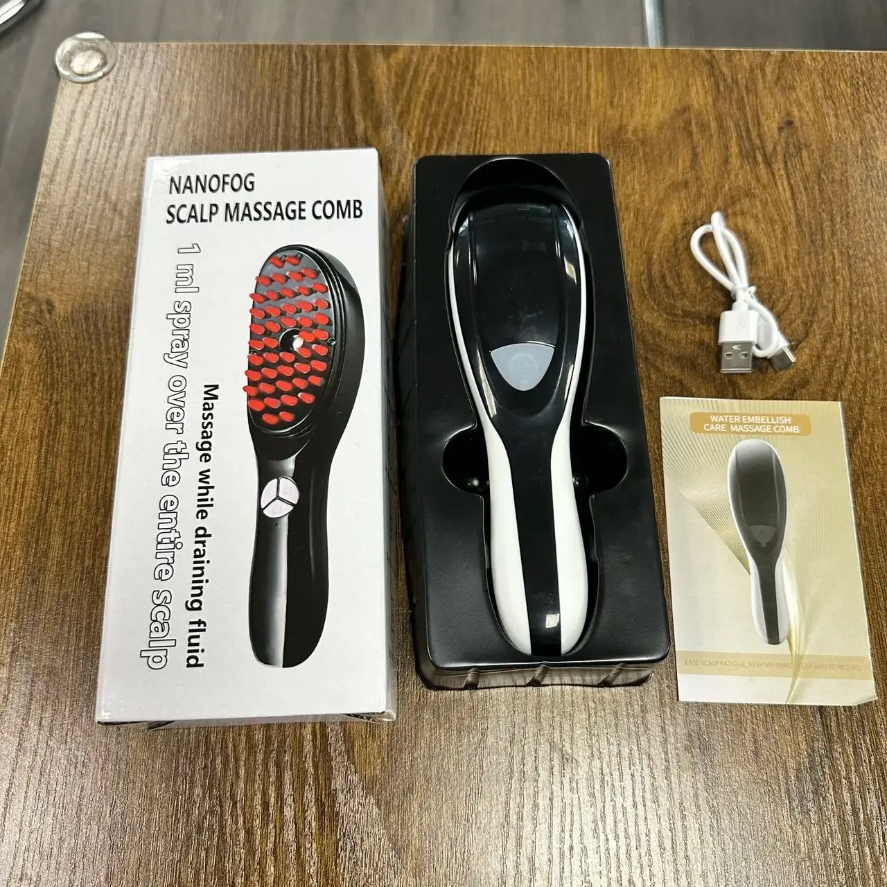 Electric Scalp Massager Comb for Hair Growth - Smarsty