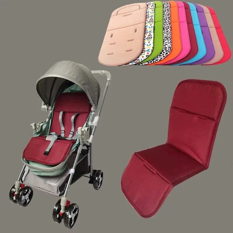 Stroller Seat Cushion Soft Baby Pushchair Car Cart High Chair Seat Trolley Cushions Kids Stroller Mattress Soft Pad Large Sizes by Smarsty
