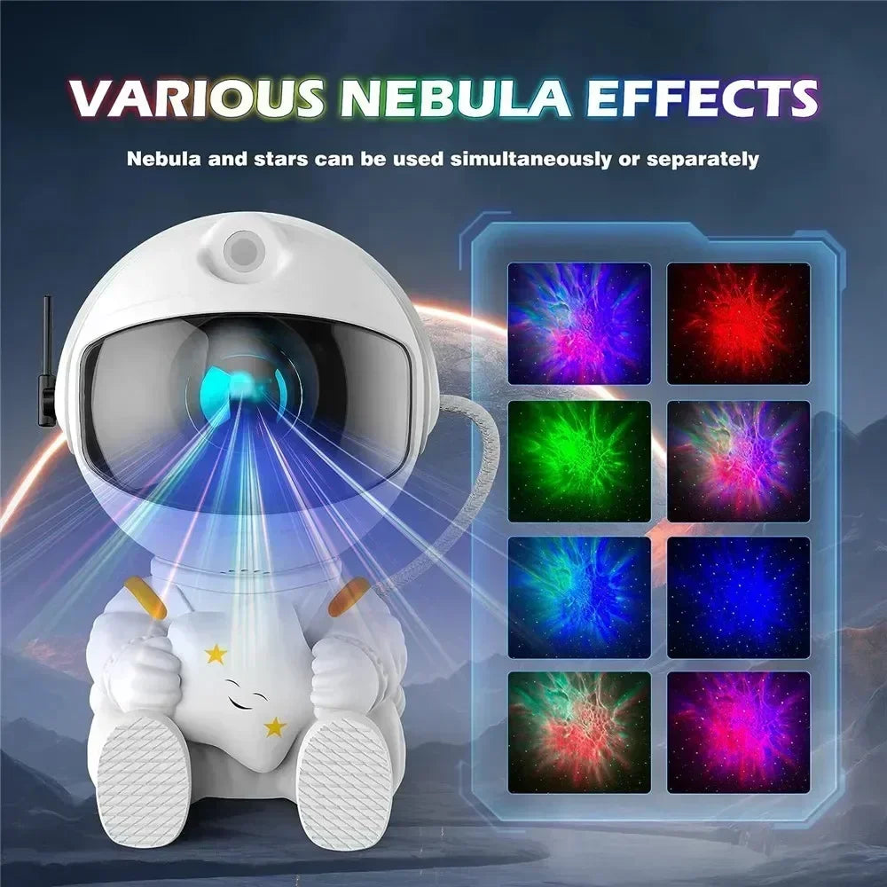 Astronaut Star Projector Night Light for Kids - Smarsty