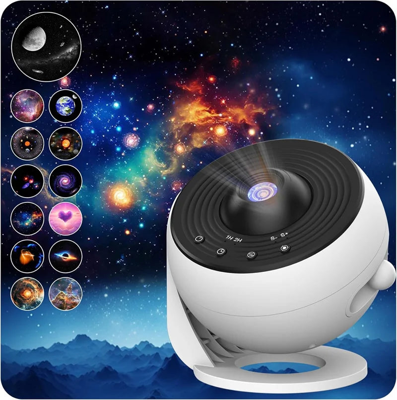 Galaxy Projector Night Light with 360 Degree Rotation - Smarsty